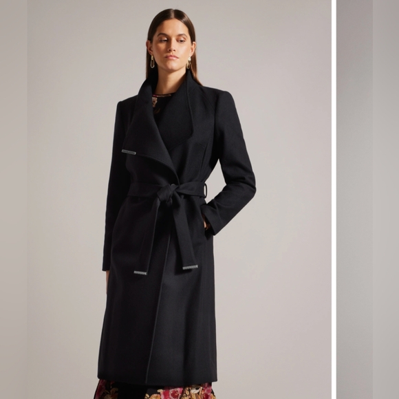 Ted Baker Rose Wool Coat (Ted 1, US 4) - Picture 1 of 7